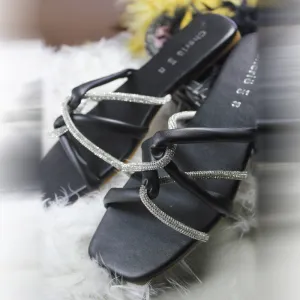 Black Casual Slipper
