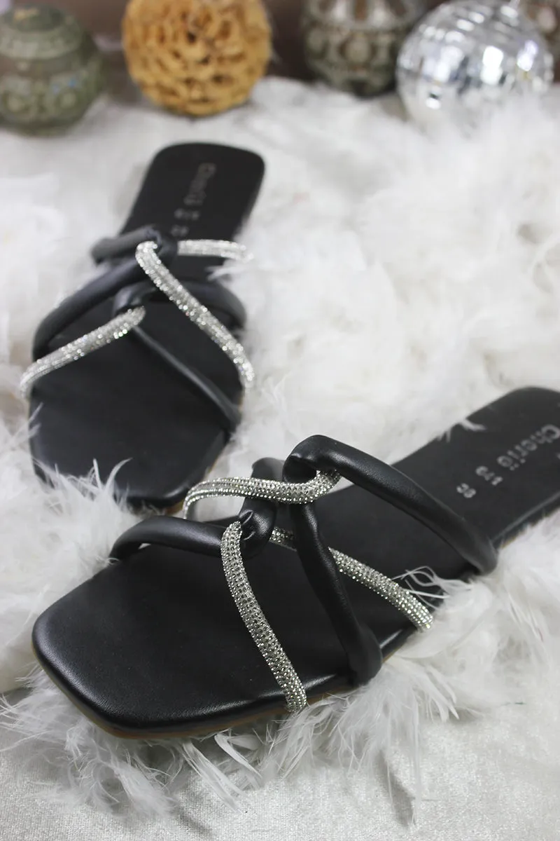 Black Casual Slipper