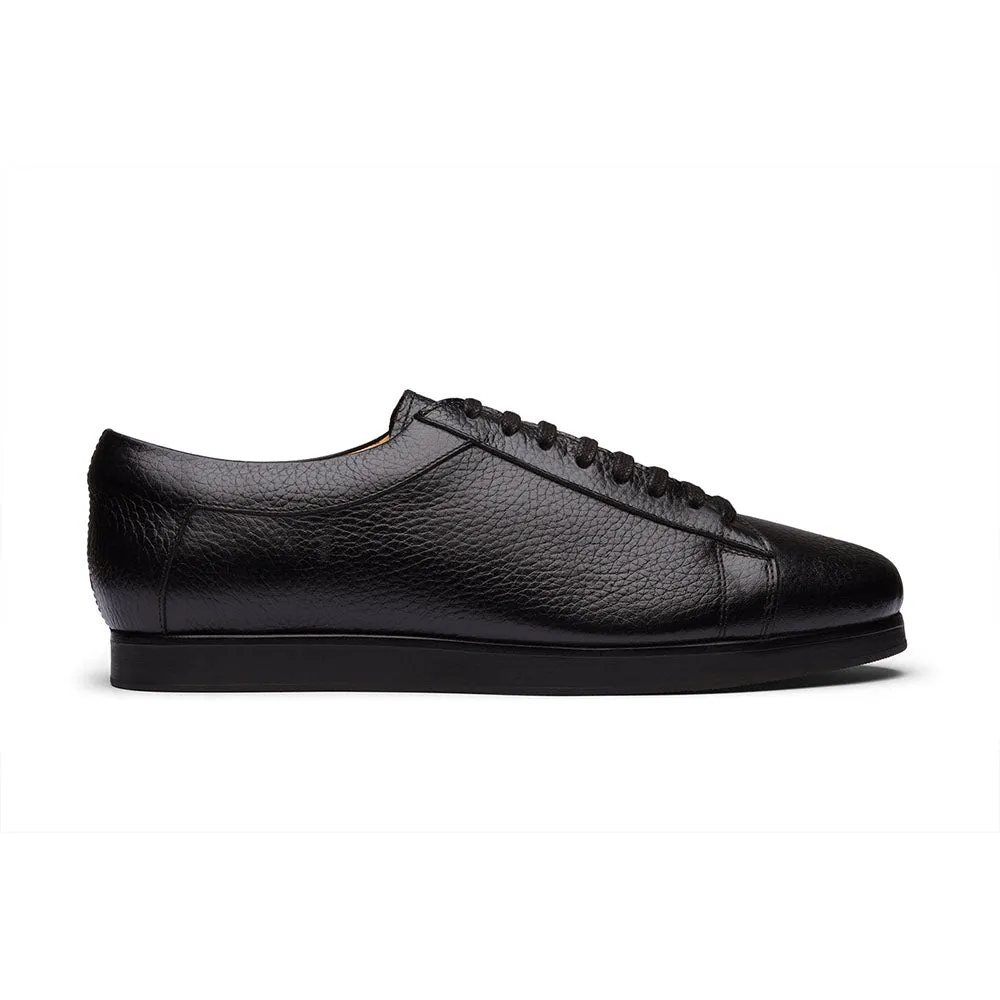 Black Japanese Classic Minimal Sneaker