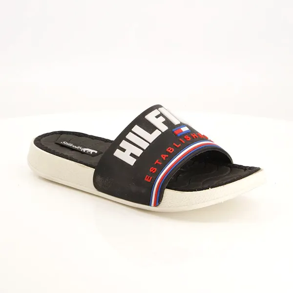 Black Soft Slippers for Men