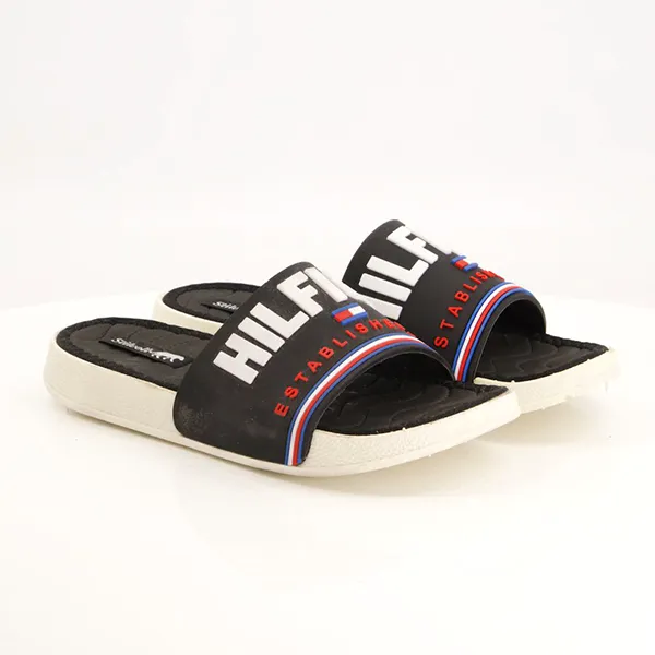 Black Soft Slippers for Men