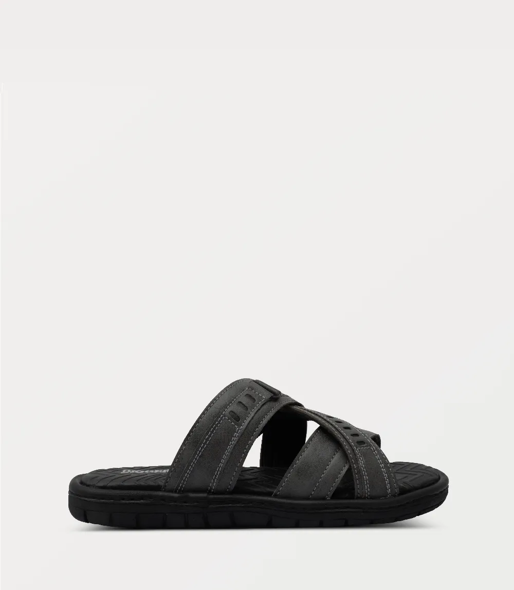 BM6901-GREY-Men Slipper