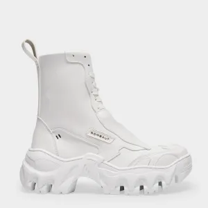 Bottines Boccaccio II Classic en Cuir Vegan Blanc
