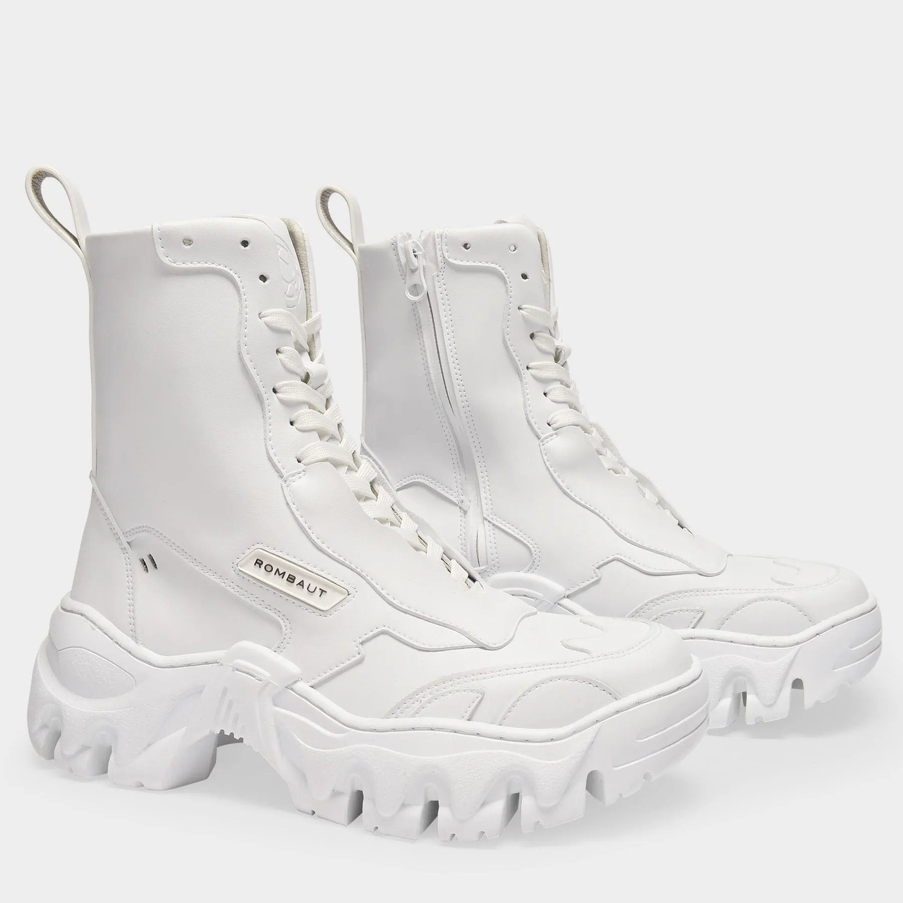 Bottines Boccaccio II Classic en Cuir Vegan Blanc