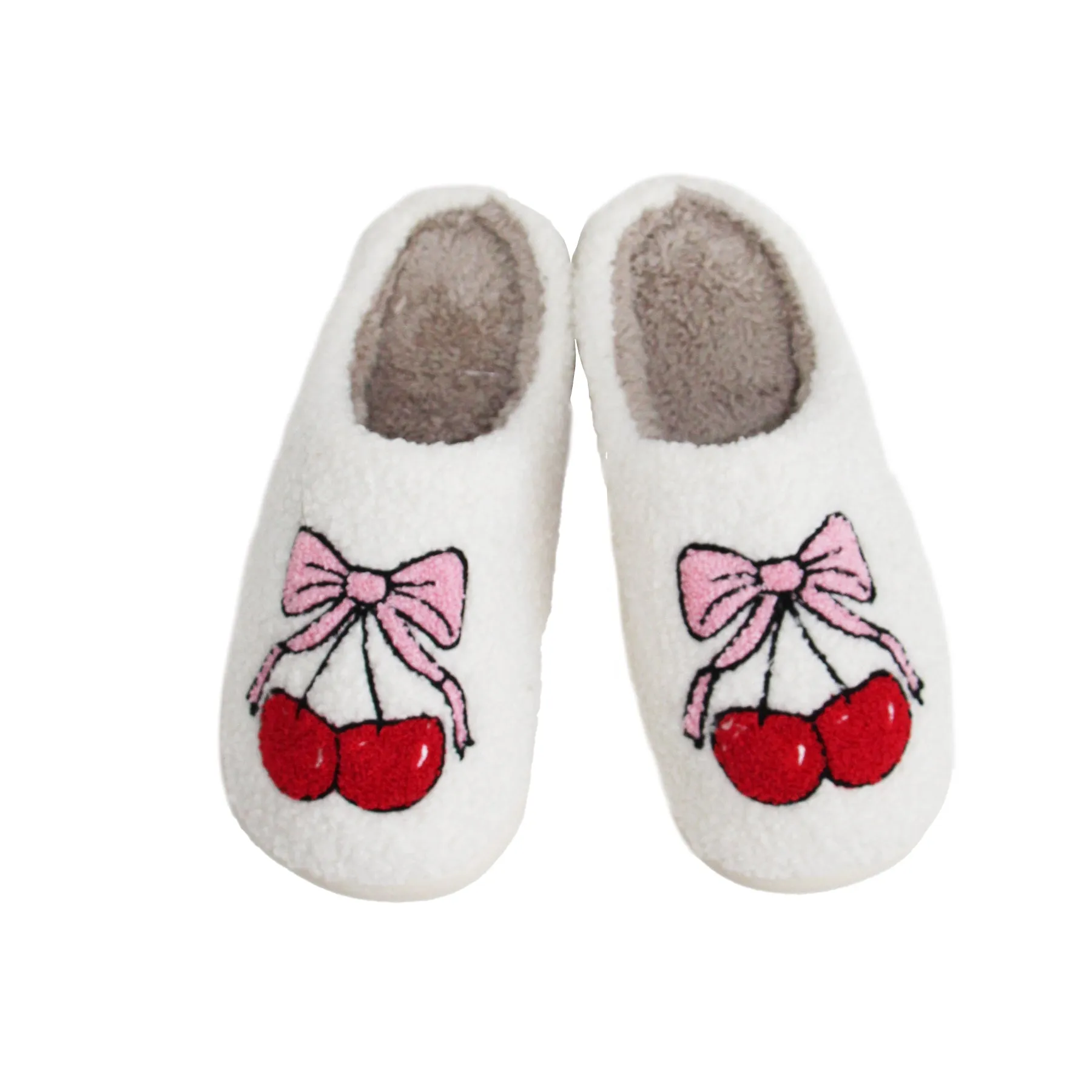 Bow-Tastic Christa Cozy Slippers Cherry Blossom