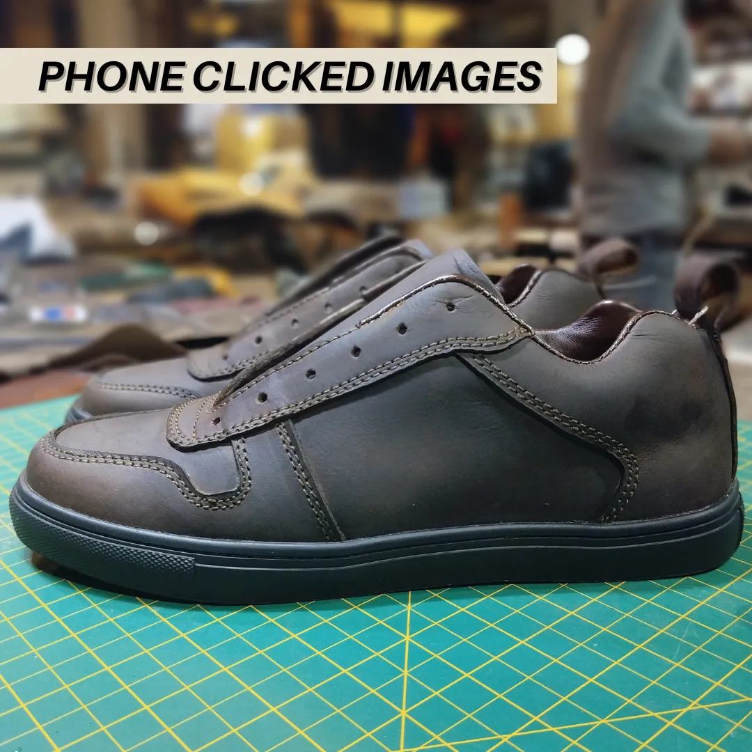 Brooklyn Low Top Sneakers (Vintage Brown)