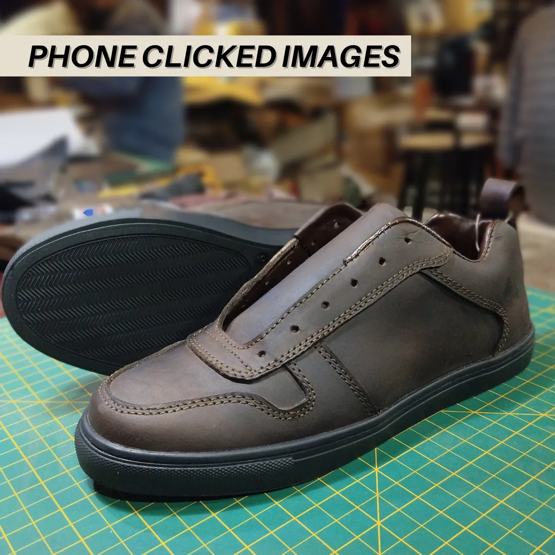 Brooklyn Low Top Sneakers (Vintage Brown)