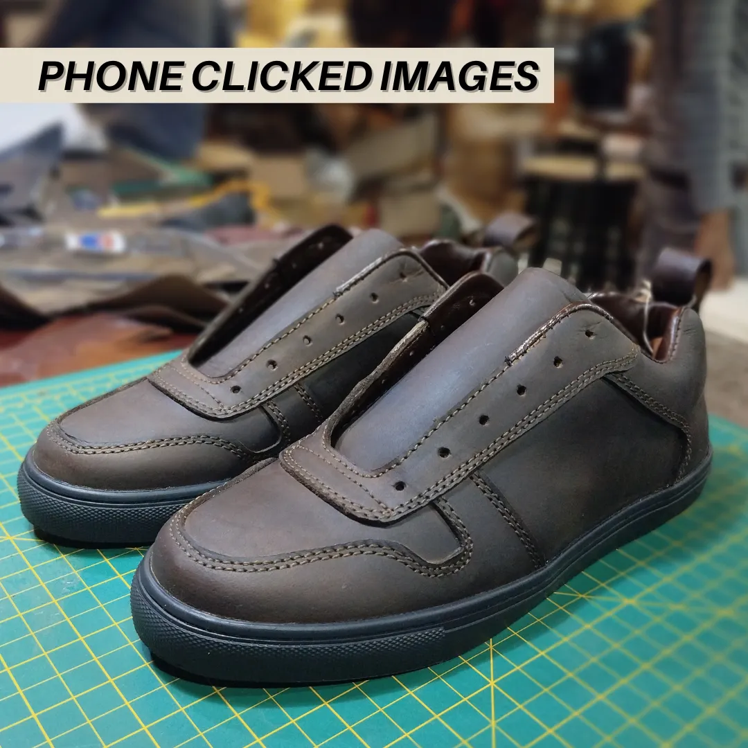 Brooklyn Low Top Sneakers (Vintage Brown)