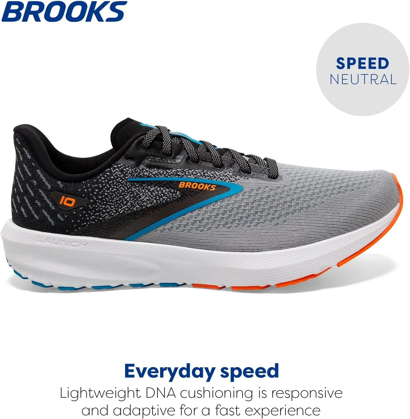 Brooks Men’s Launch 10 Neutral Running Shoe