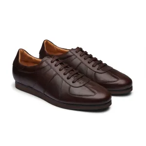 Brown European Classic Minimal Sneaker