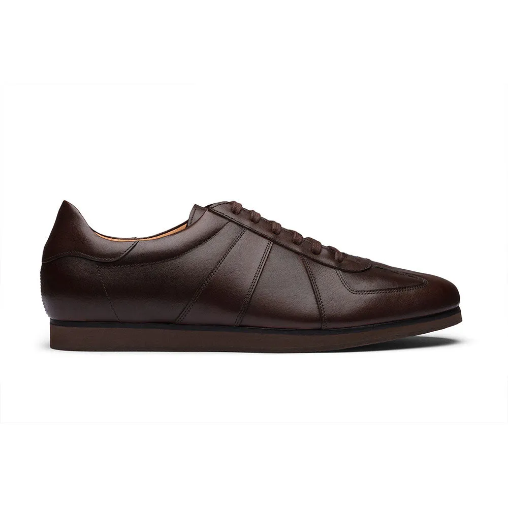 Brown European Classic Minimal Sneaker