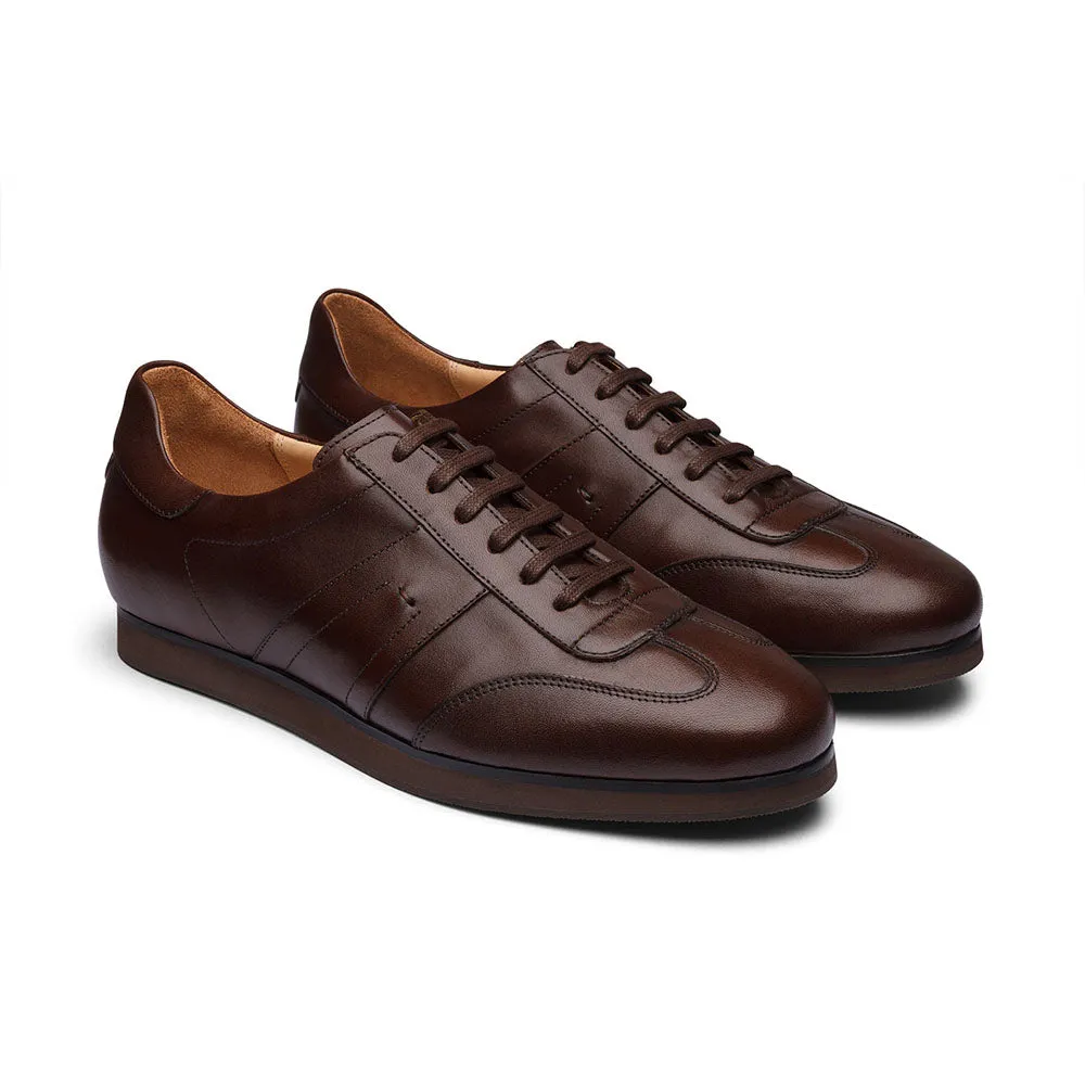 Brown Japanese Slim Minimal Sneaker