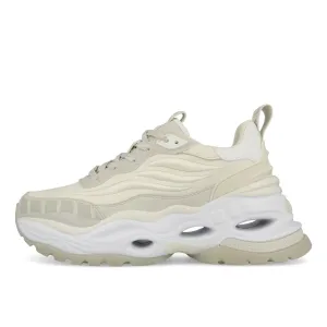 Buffalo Triplet Third Sneaker Low Damen Vegan Nappa Mesh Cream