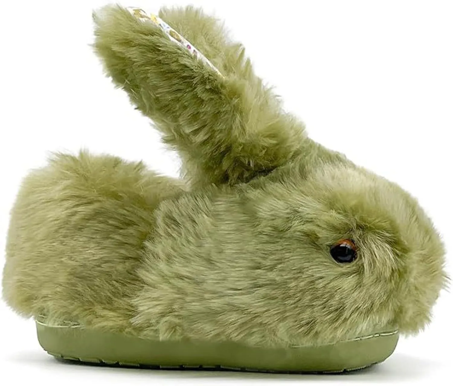 Bunny Slippers for Women Cute Plush Rabbit Fuzzy Slippers, Soft Fluffy Animal Winter Warm Indoor House Slippers Shoes
