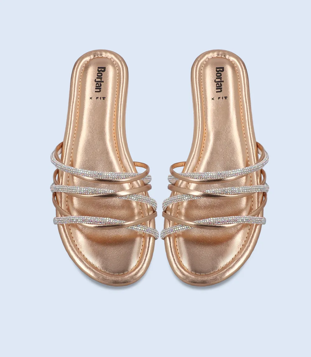 BW6619-CHAMPAGNE-Women Slipper