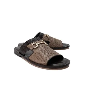 C002- 5827 Sandal - Pebble