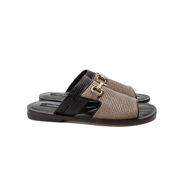 C002- 5827 Sandal - Pebble