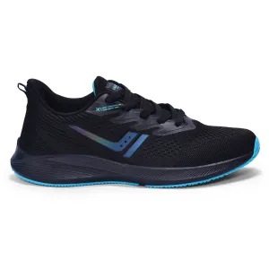 Calcetto Lightweight Casual Men'S Running Sports Shoes CLT-0964 Black Sea Green