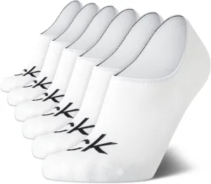 Calvin Klein Men's Liner Socks - 6 Pack Cushioned Non-Slip No Show Sneaker Loafer Socks - Ultra Low Cut Socks for Men (7-12)
