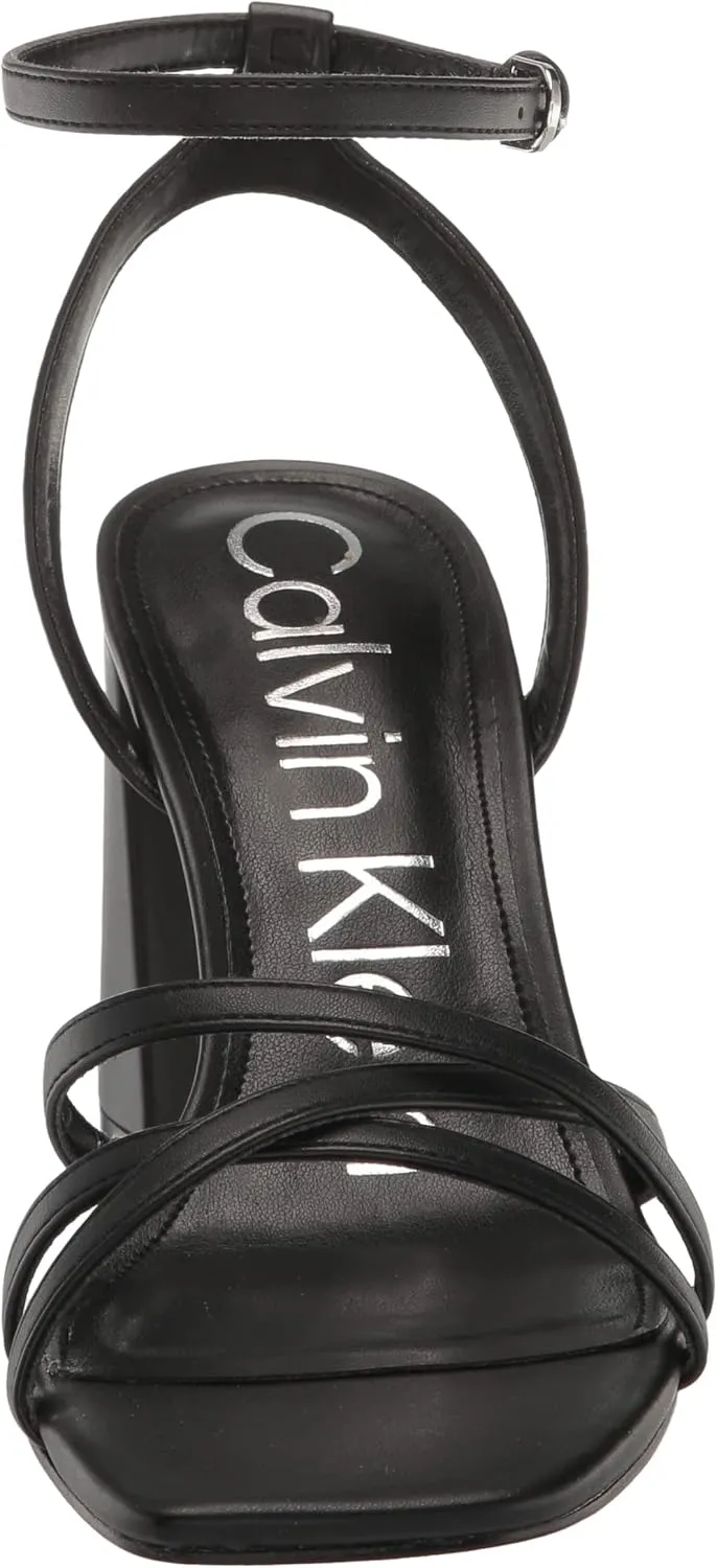 Calvin Klein Women's Qalat Heeled Sandal