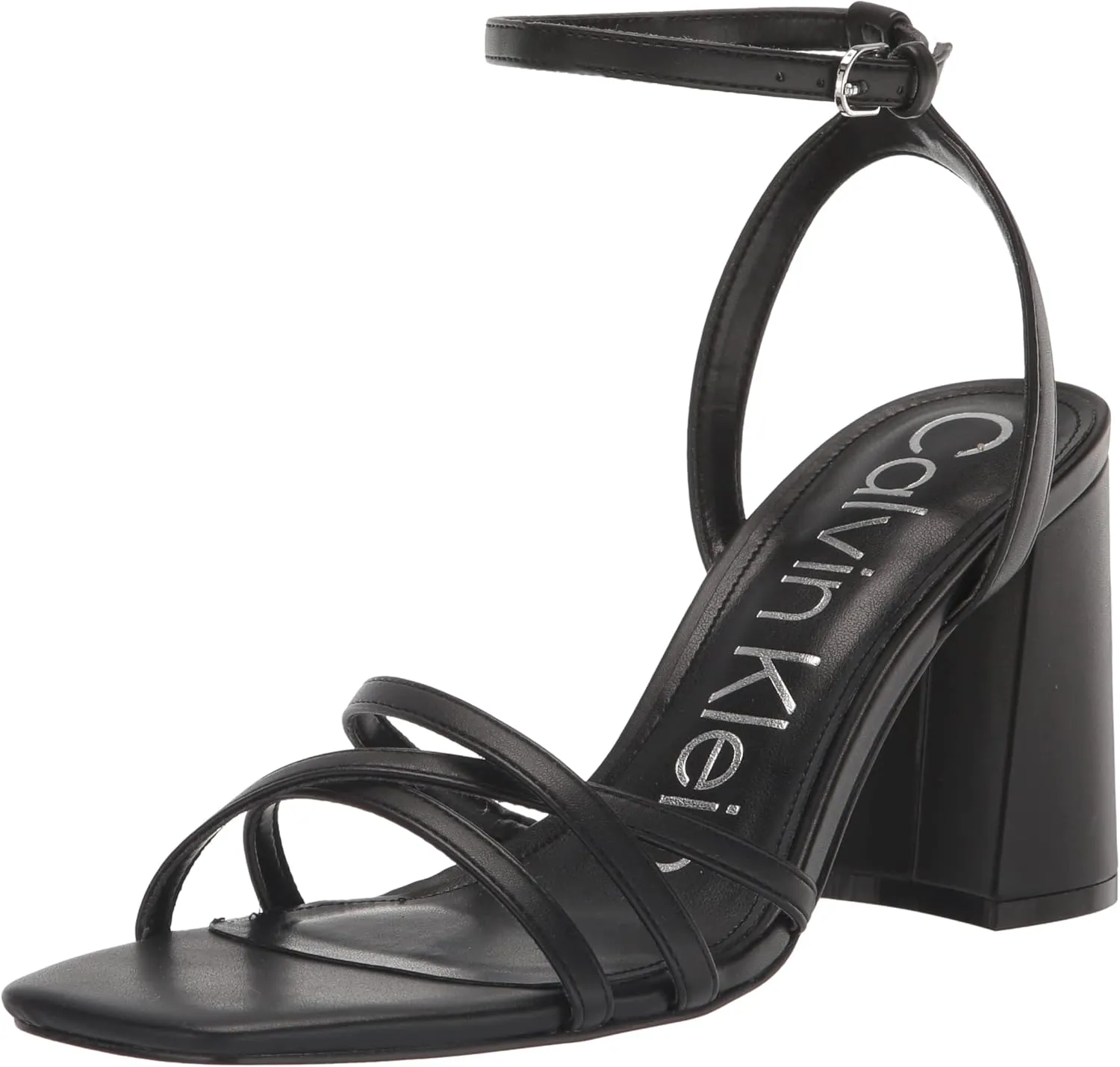 Calvin Klein Women's Qalat Heeled Sandal