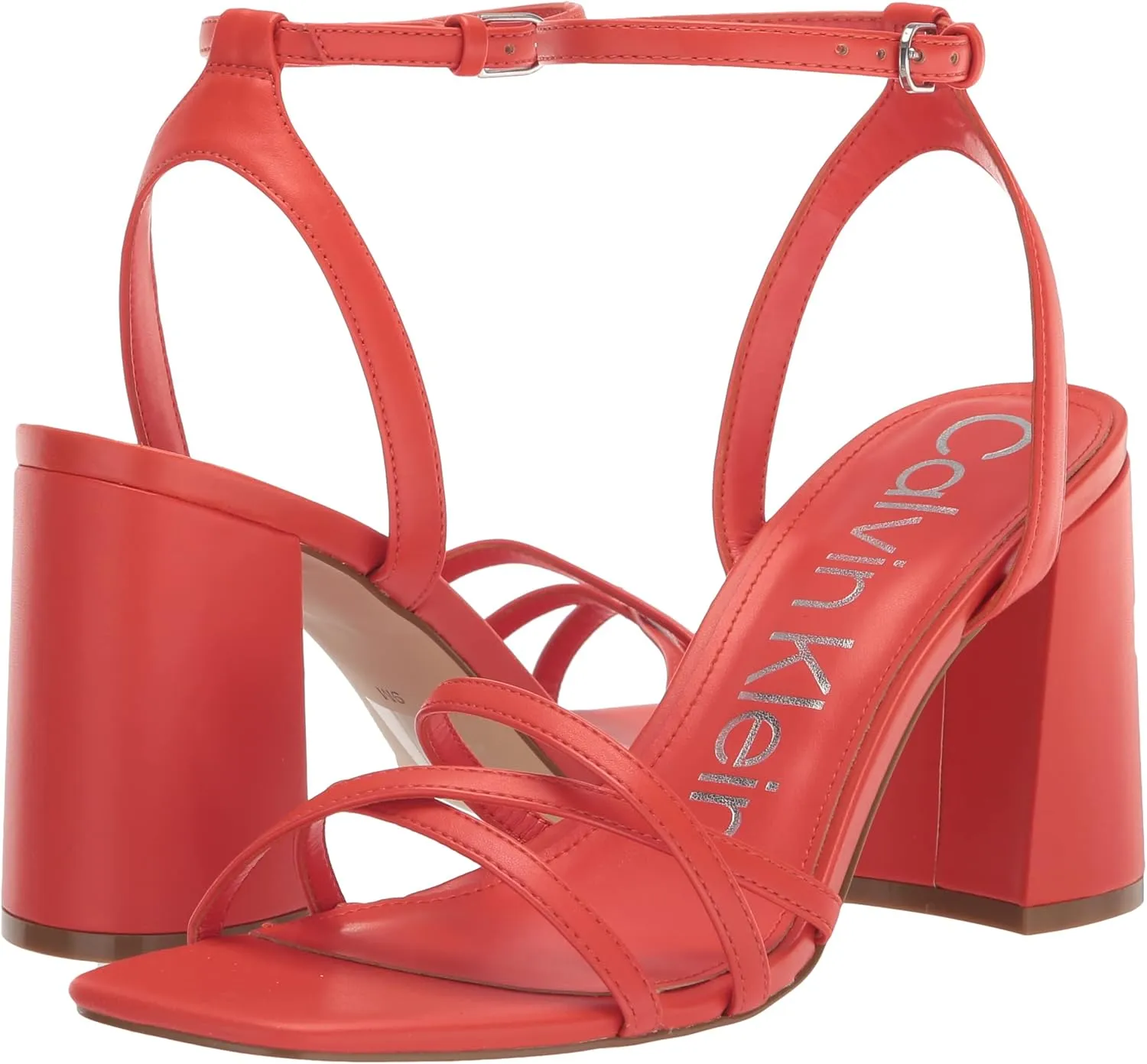 Calvin Klein Women's Qalat Heeled Sandal