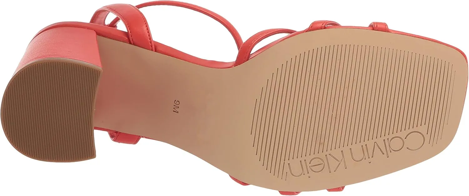 Calvin Klein Women's Qalat Heeled Sandal
