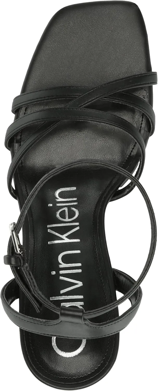 Calvin Klein Women's Qalat Heeled Sandal