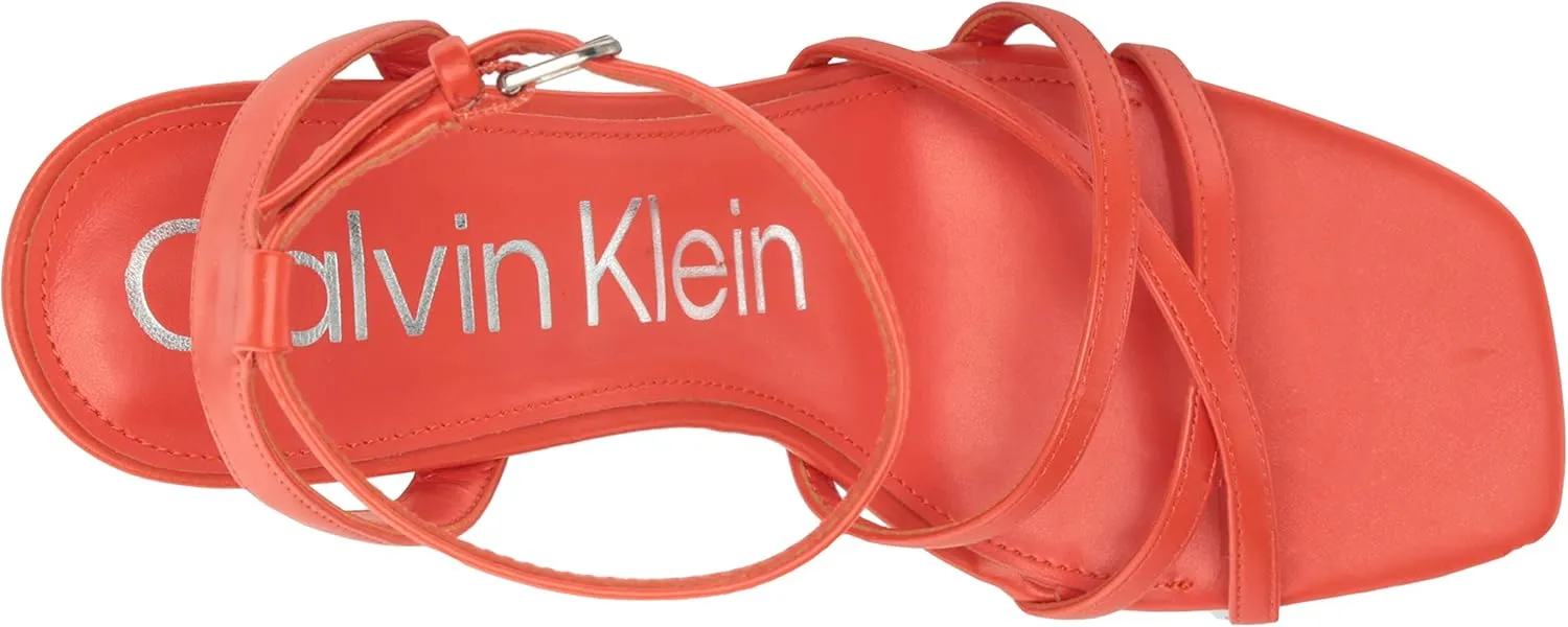 Calvin Klein Women's Qalat Heeled Sandal
