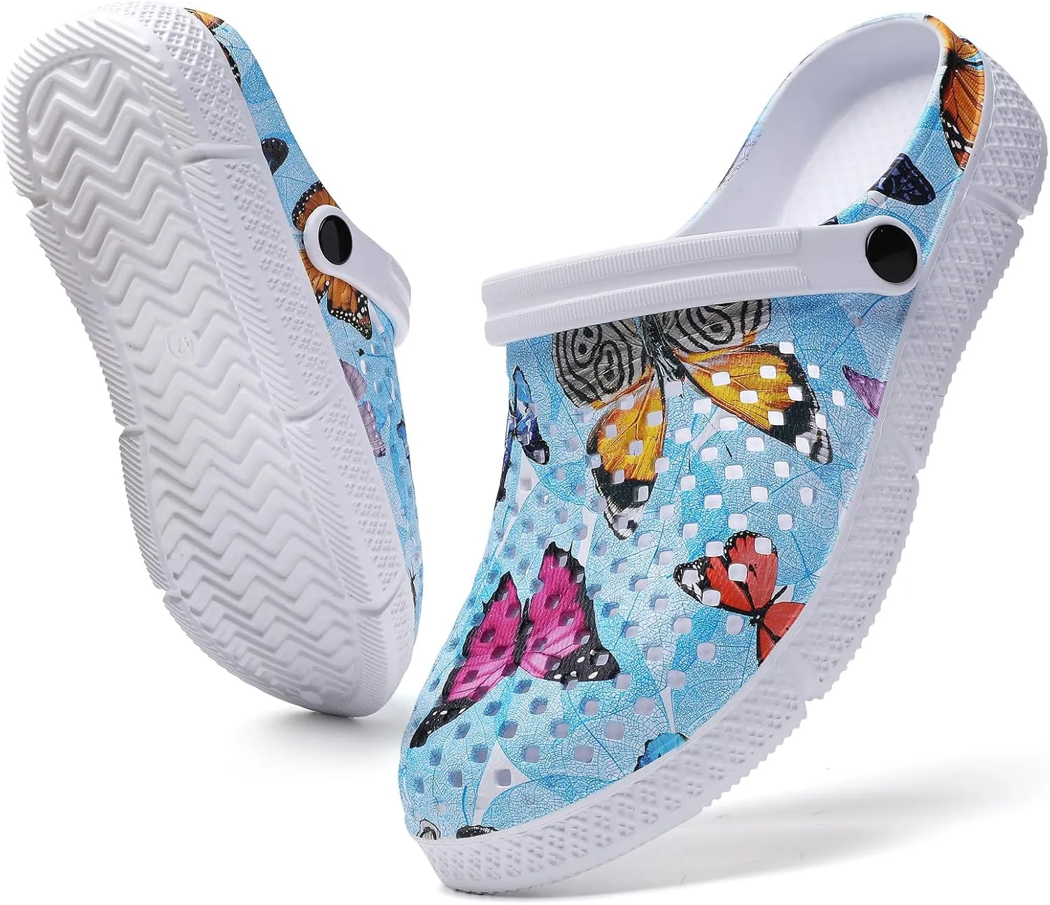 CERYTHRINA Women's Garden Clogs Shoes Breathable Quick Drying Sandals Slippers Beach Footwear