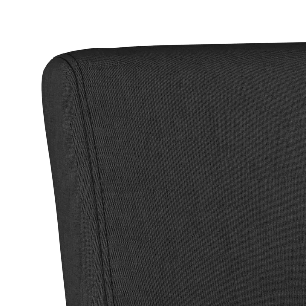 Chair Accent Sofa Slipper Chair with Wood Legs for Living Room Fabric