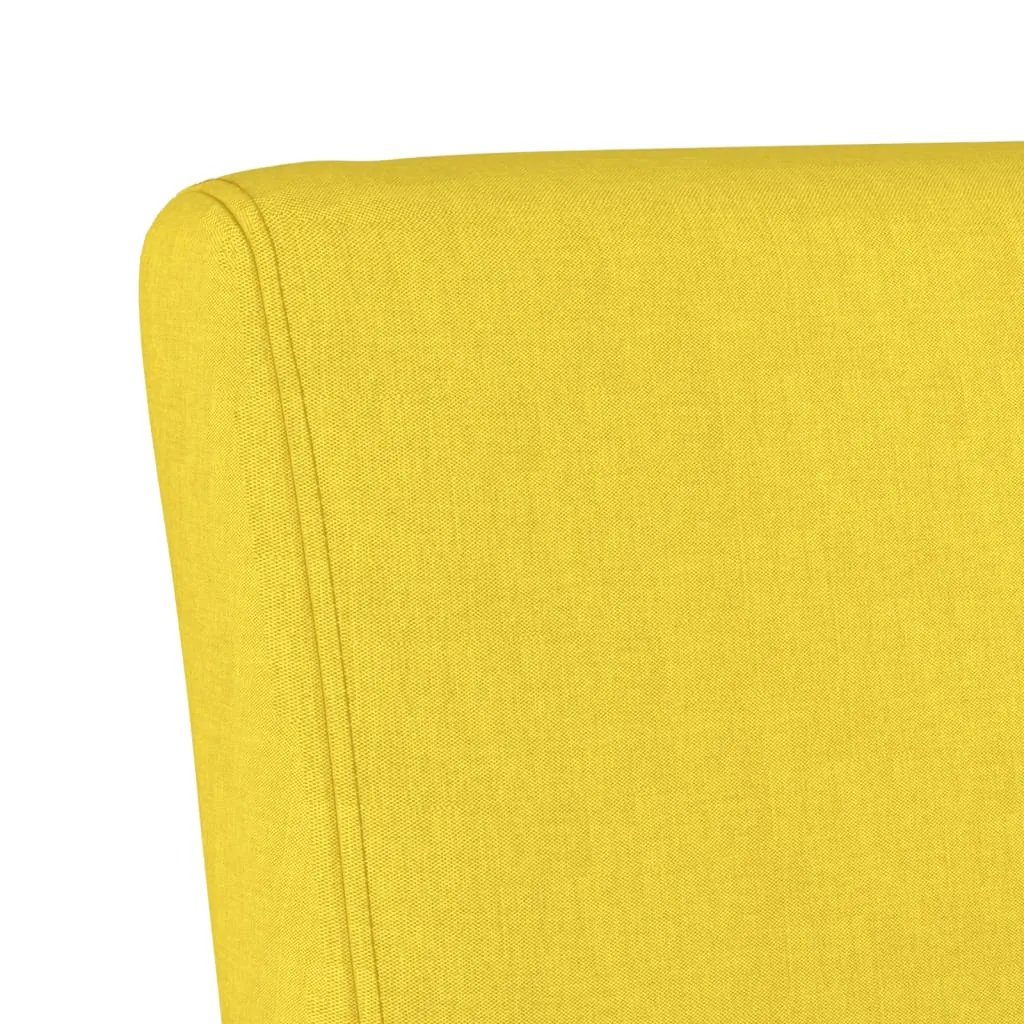 Chair Accent Sofa Slipper Chair with Wood Legs for Living Room Fabric