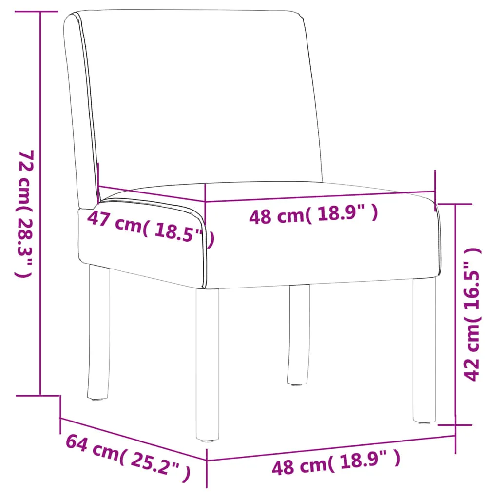 Chair Accent Sofa Slipper Chair with Wood Legs for Living Room Fabric