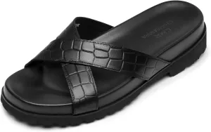 CHAMARIPA Fisherman Sandals Elevator Shoes Mens Leather Height Increasing Casual H81D15D192D