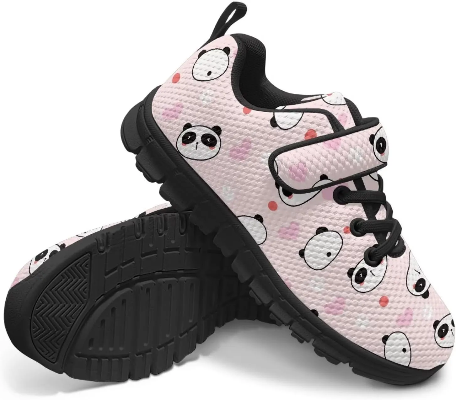 Child Boys Girls Travel Shoes Single Buckle Low-Top Sneakers Lightweight Lace-Up Running Shoe for Travel US 11-15 Black Sole