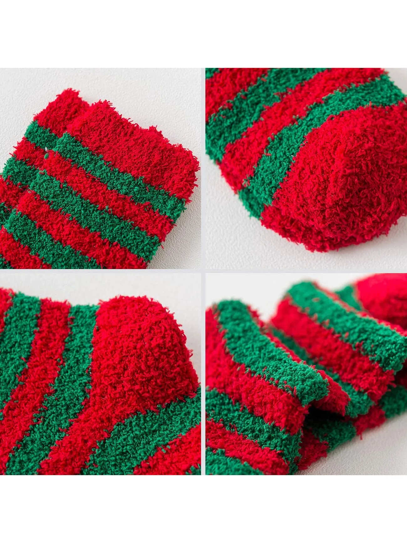 Christmas Fuzzy Socks Women