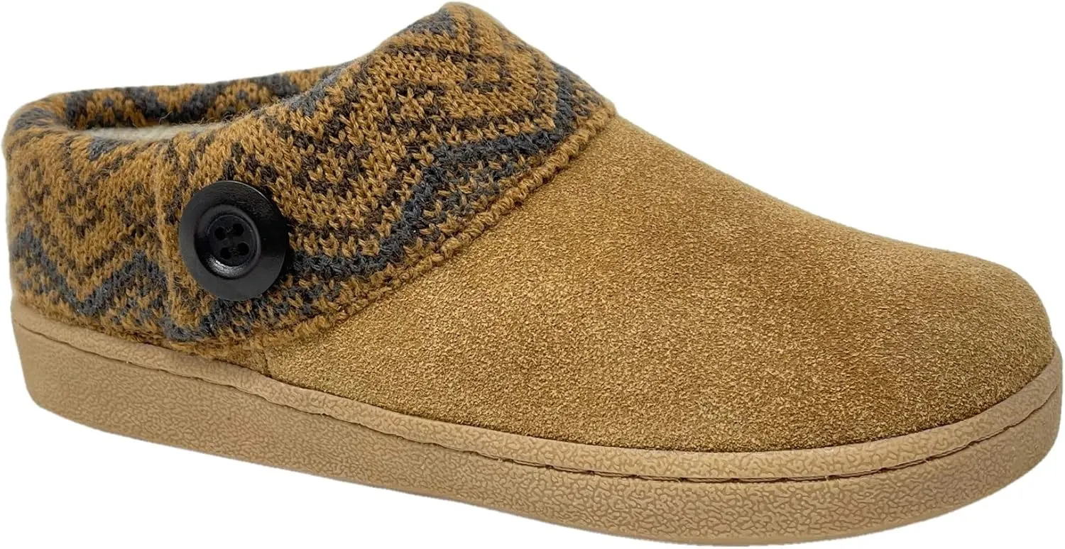 Clarks Angelina Women's Knitted Collar Clog Slipper