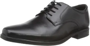 Clarks Men's Howard Walk Oxford, Black leather, 12