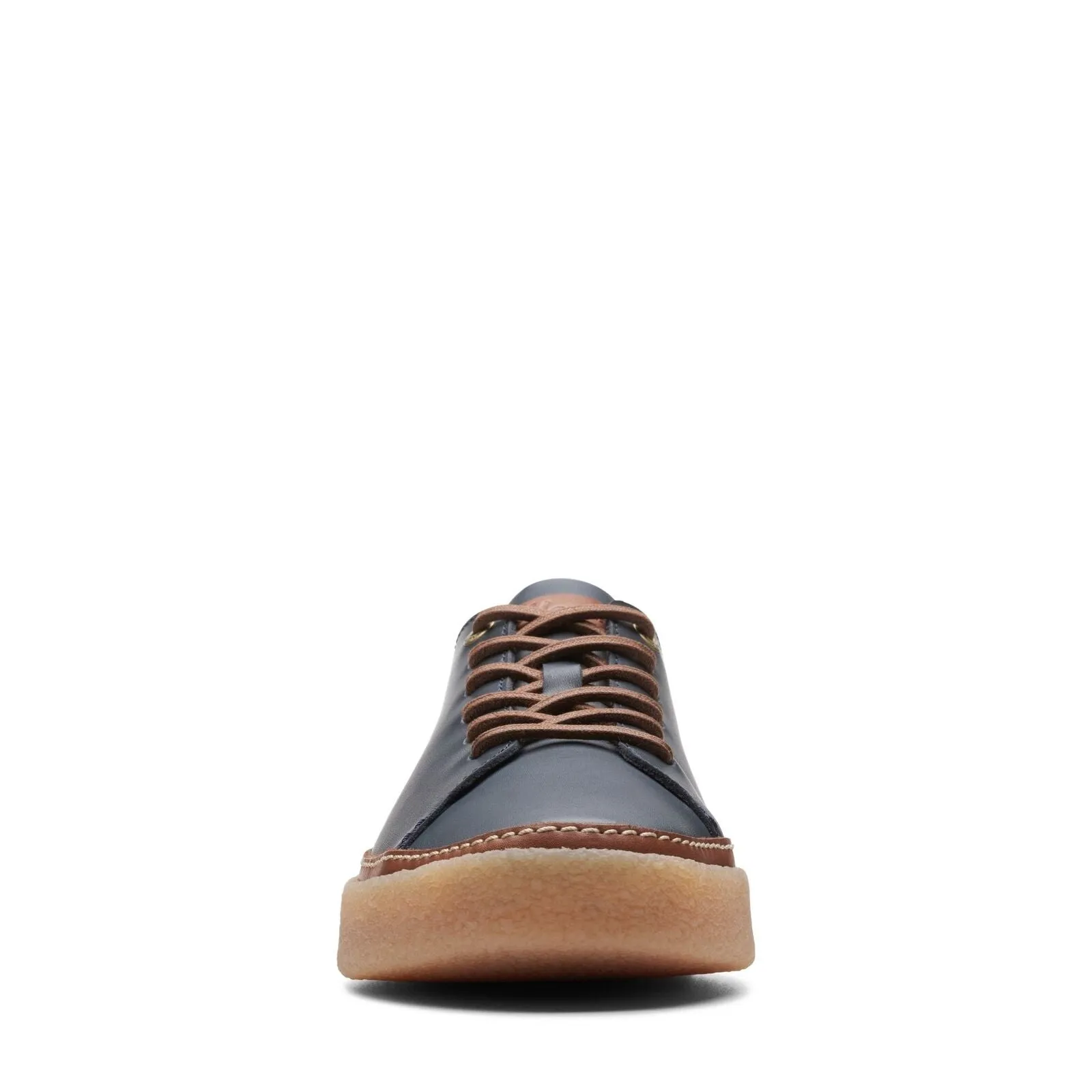 Clarks Men's Oakpark Low Navy Leather