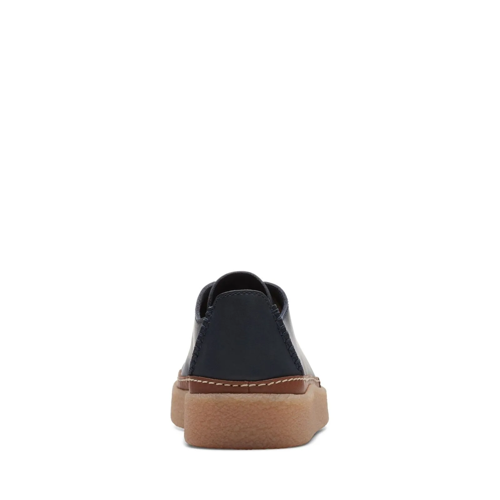 Clarks Men's Oakpark Low Navy Leather