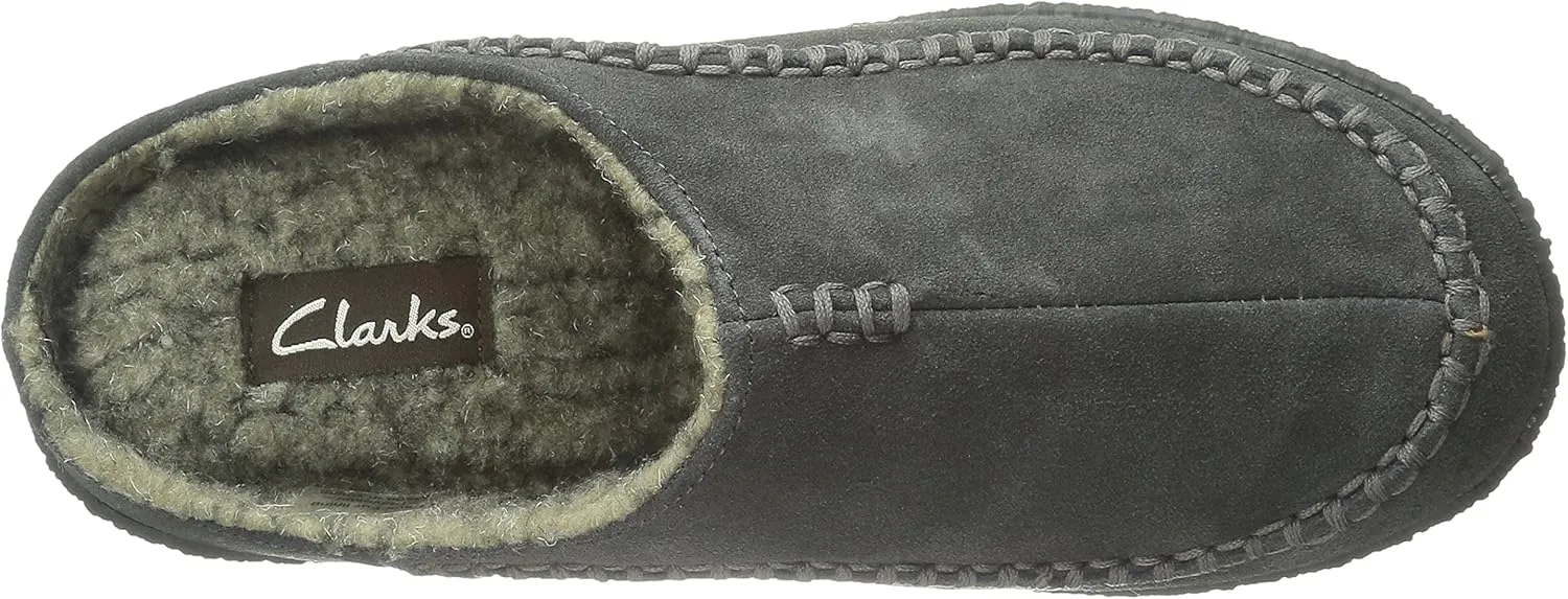 Clarks Men's, Plush Fur Venetian Slipper