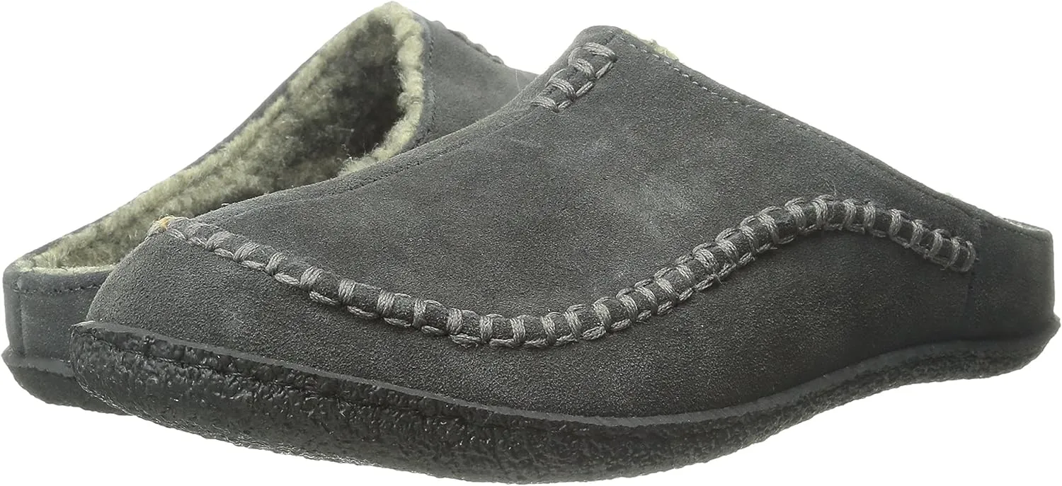 Clarks Men's, Plush Fur Venetian Slipper