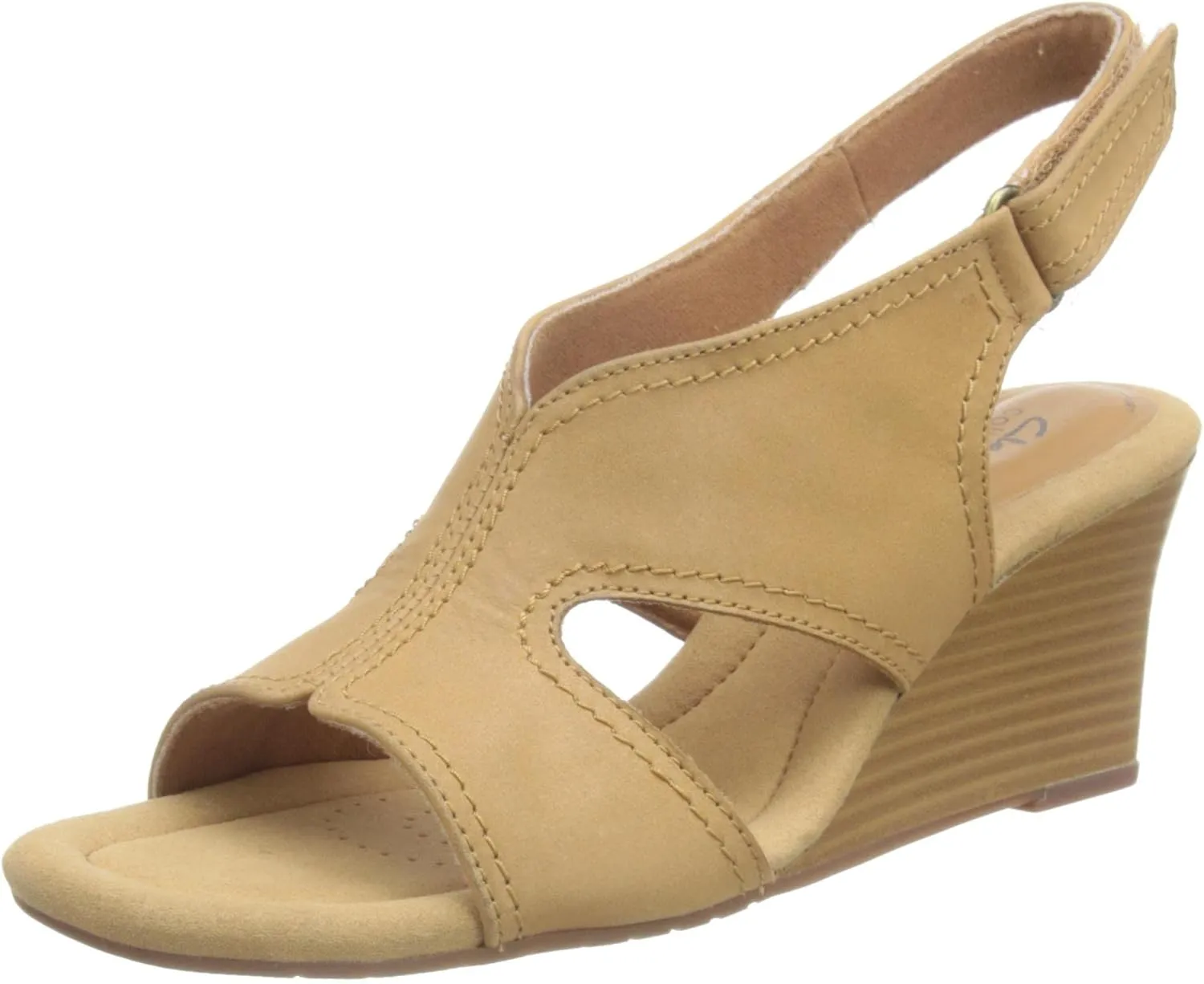 Clarks Women's Kyarra Aster Wedge Sandal