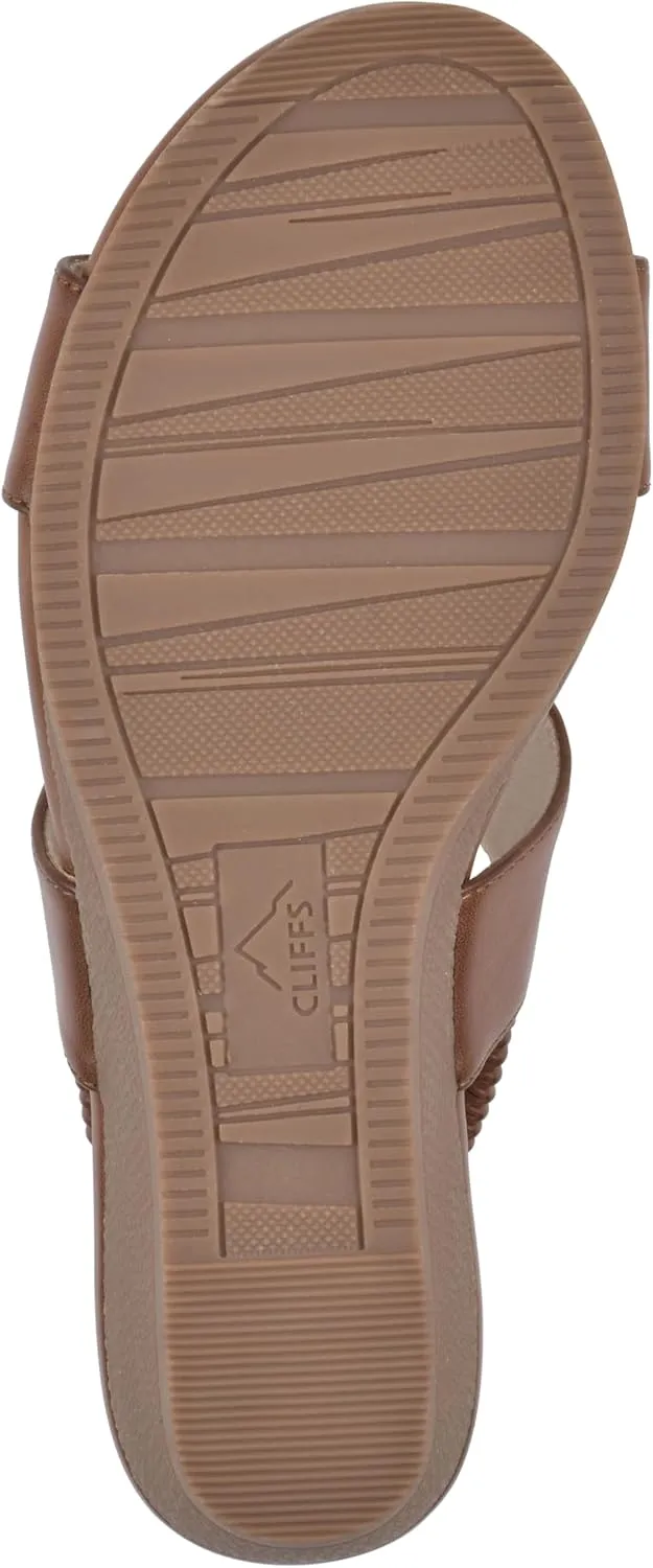 CLIFFS BY WHITE MOUNTAIN Women's Candea Wedge Sandal