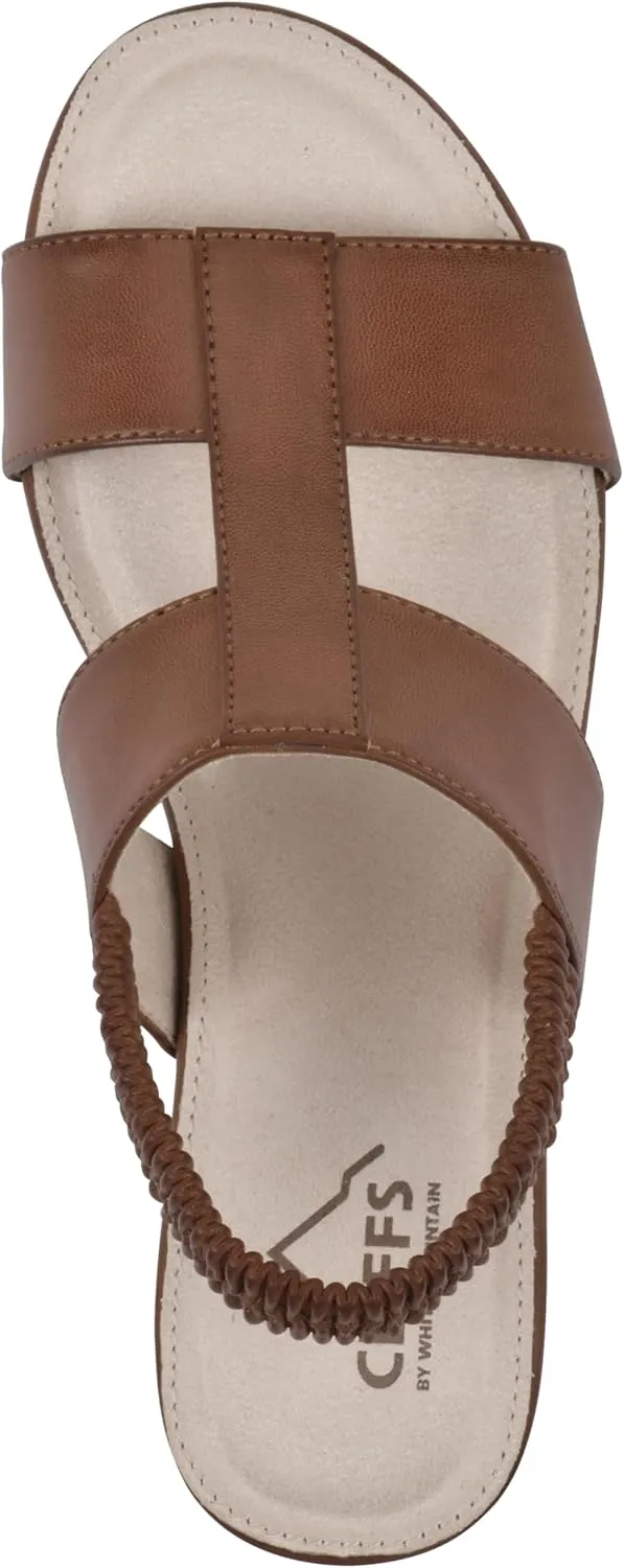CLIFFS BY WHITE MOUNTAIN Women's Candea Wedge Sandal