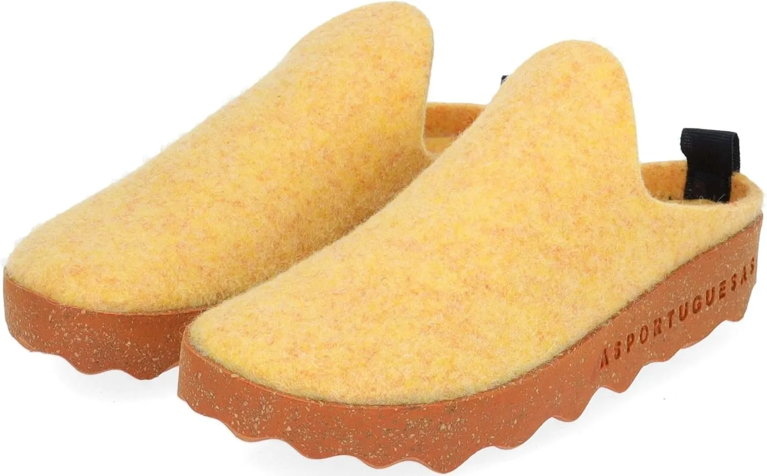 Come L Women's Chunky Rubber Cork Sole Slip On Slippers