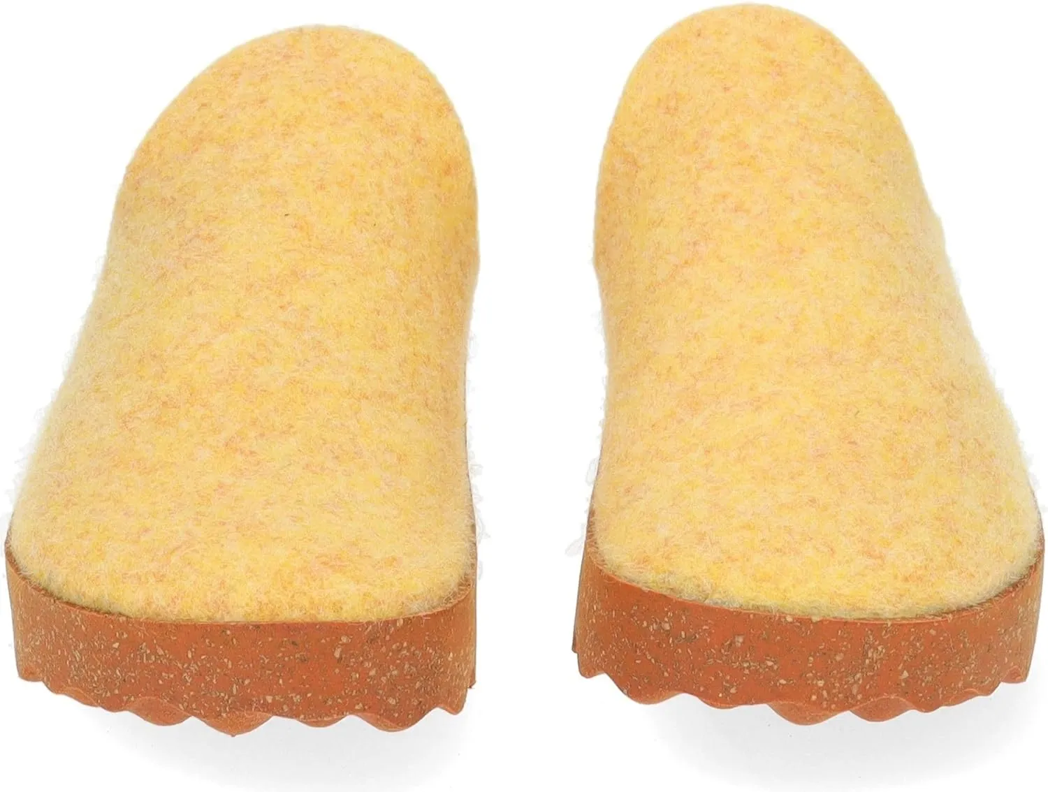 Come L Women's Chunky Rubber Cork Sole Slip On Slippers