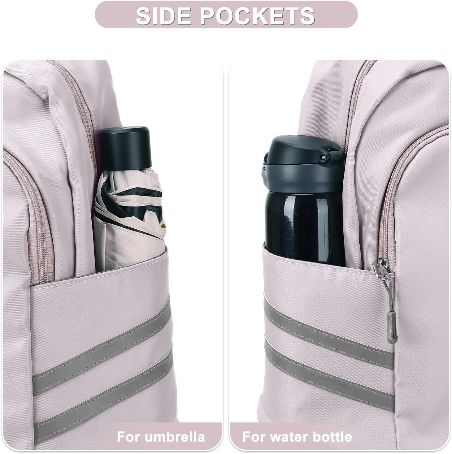 Coofay Small Gym Bag for Women - Waterproof, Lightweight Travel Backpack with Shoe Compartment