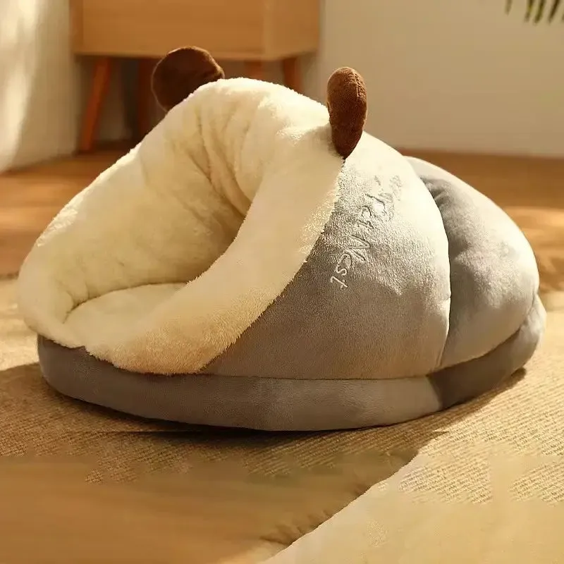 Cozy Cat Nest & Small Dog Bed