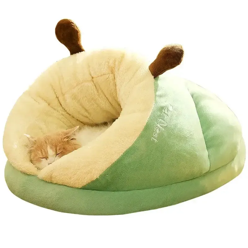 Cozy Cat Nest & Small Dog Bed